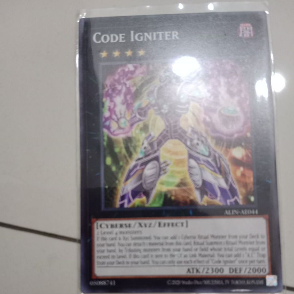 kartu yugioh code igenter