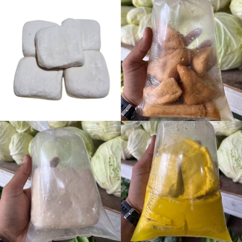 

Tahu Cina / Tahu sutra / Tahu Kuning / Tahu Coklat per bungkus