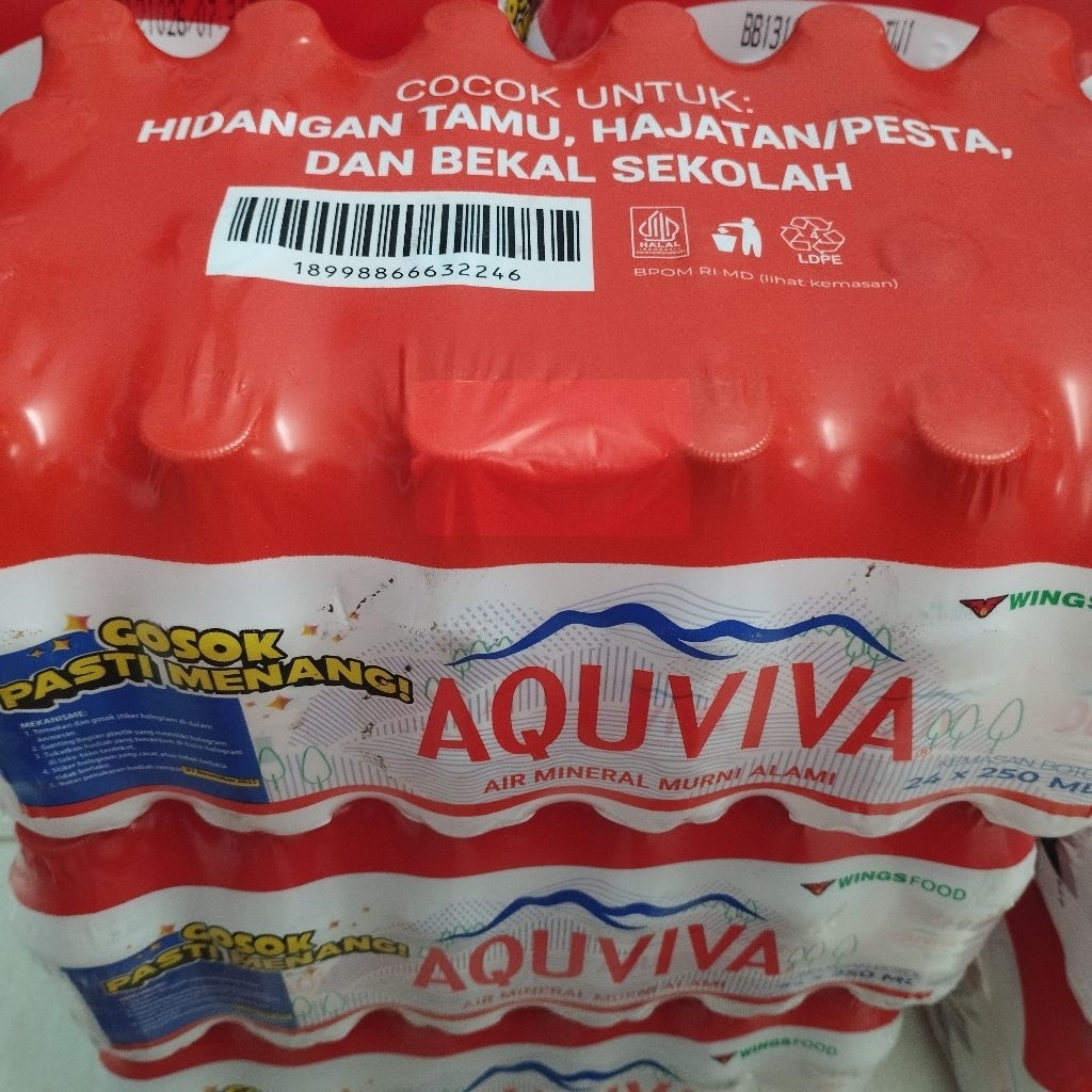

Air Mineral Aquviva 250ml