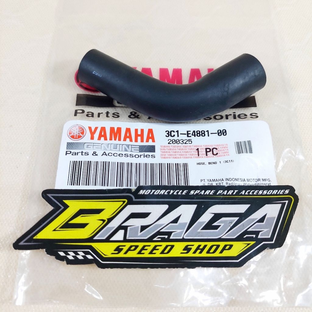 Hose Bend Selang Pertigaan Filter Vixion Old Ovi Lama ASLI ORIGINAL YAMAHA 3C1-E4881-00