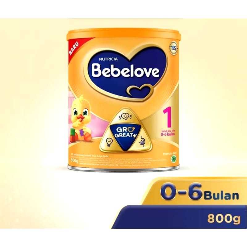 Bebelove susu formula bayi 0-6 Bulan 800gram