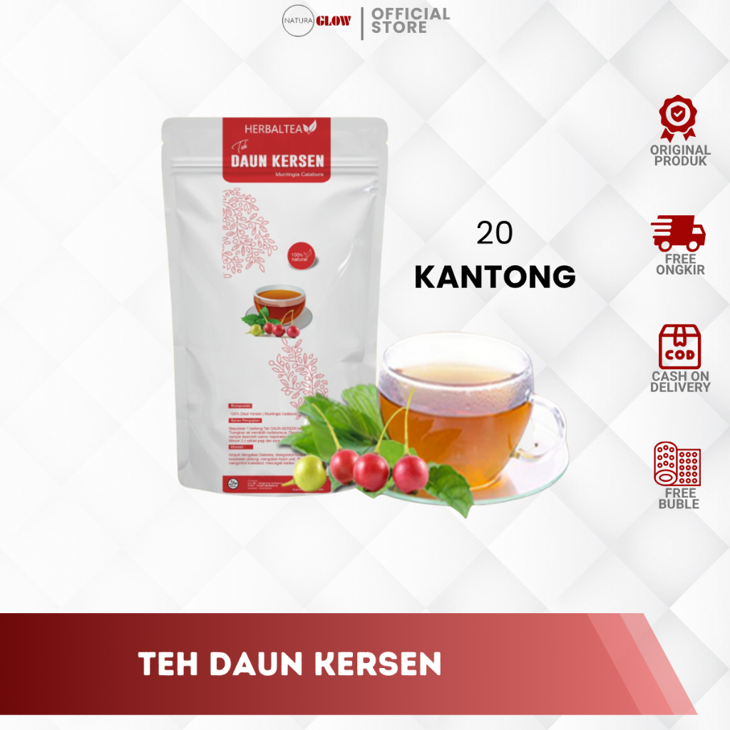 

( cod ) TEH DAUN KERSEN - mengotrol kolesterol dan mengobati asam urat origin herbalife untuk asam urat dan mencegah kangker