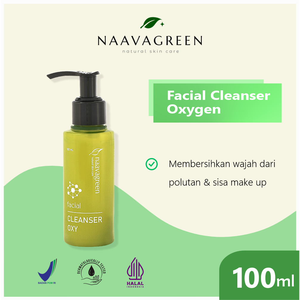FACIALWASH OXY NAAVAGREEN | ORIGINAL NAAVAGREEN