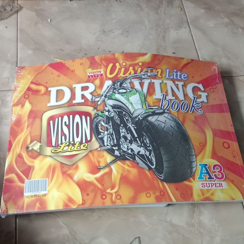 

KODE G12P BUKU GAMBAR VISION A3 1 pak isi 1