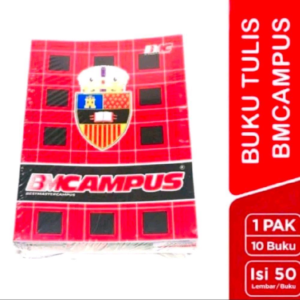

Buku tulis 1 Pac isi 10 Pcs,1 pcs isi 50 lembar/Buku tulis