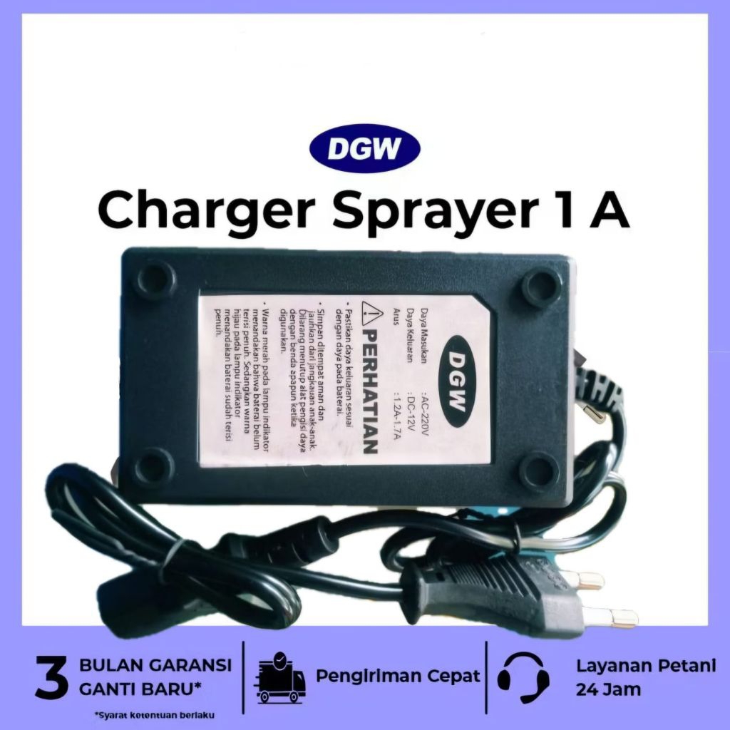 Charger Tangki Sprayer DGW Original DGW Cas Pompa Semprot Elektrik