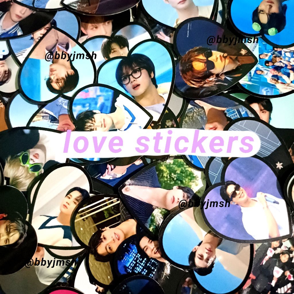 

LOVE STICKERS KPOP FOR FREEBIES ISI 48 PCS/PACK