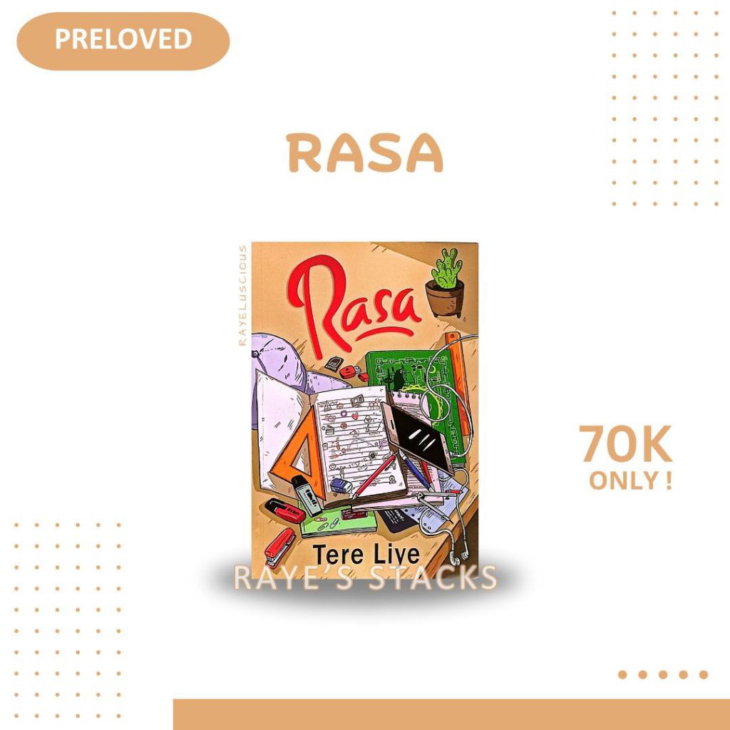 [PRELOVED] NOVEL RASA TERE LIYE (HARAP BACA DESKRIPSI)