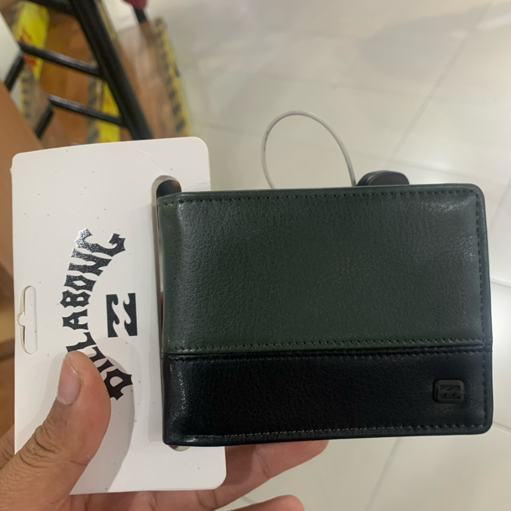 Dompet Pria Billabong Original Dimension Military Black New