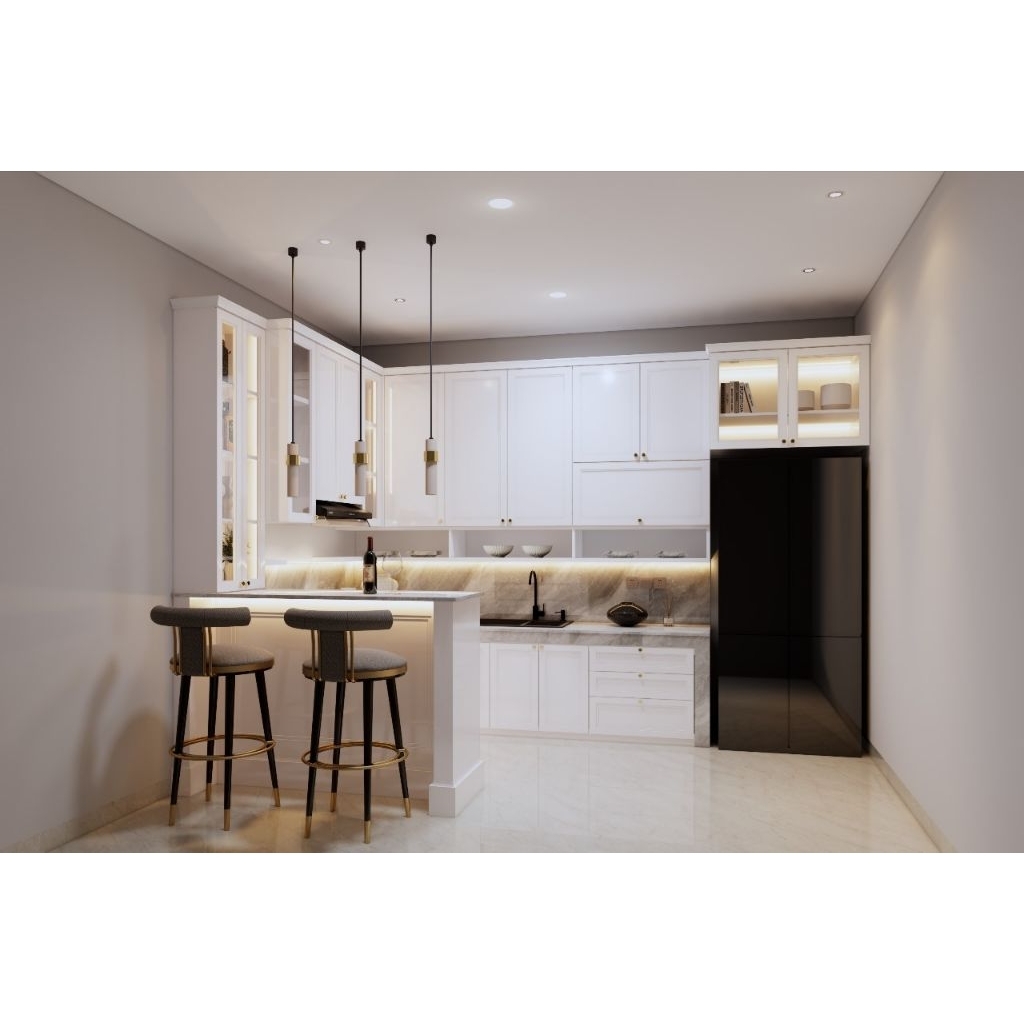 Custom Kitchen Set Aluminium