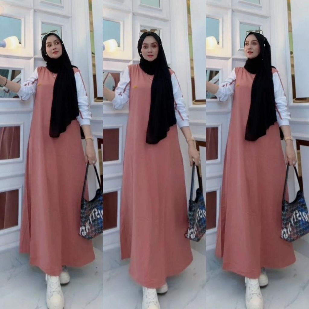 GAMIS KAOS NABIL TERBARU/GAMIS KAOS NABIL LIST TANGAN