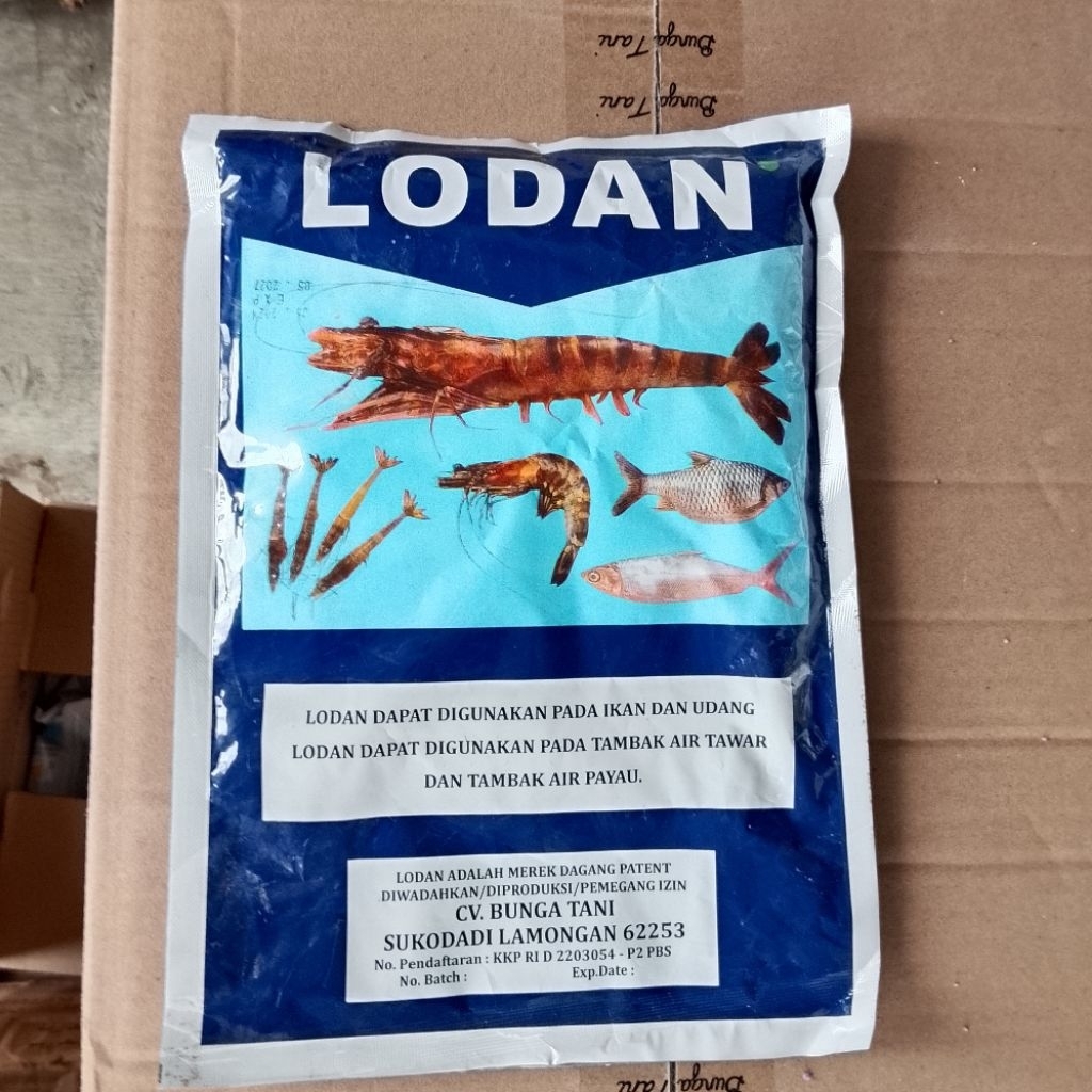 LODAN UNTUK MENJAGA KESTABILAN AIR & MENJERNIHKAN AIR TAMBAK IKAN DAN UDANG