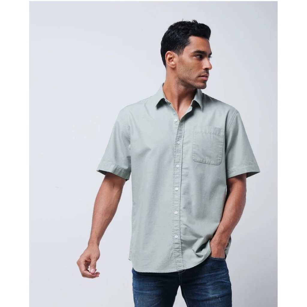 kemeja lengan pendek bombboogie