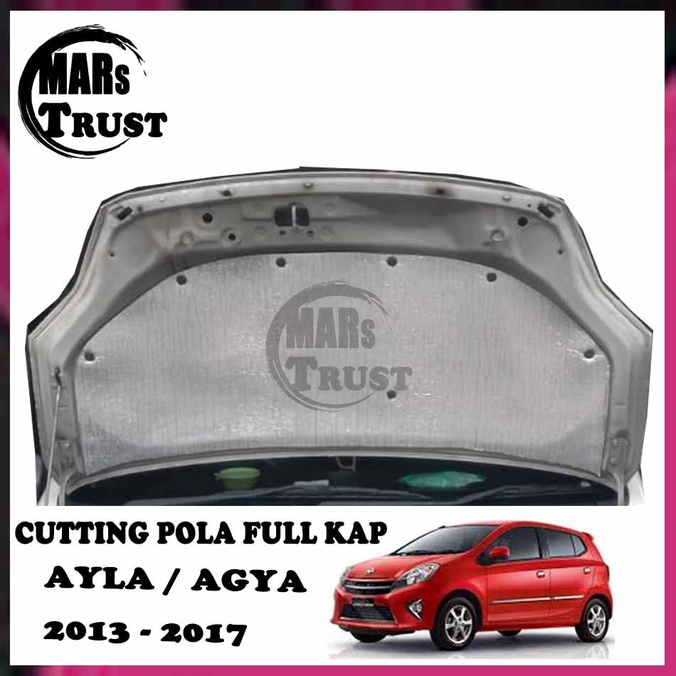 Peredam Panas Kap Mesin Mobil Ayla/Agya Tahun 2013 - 2017
