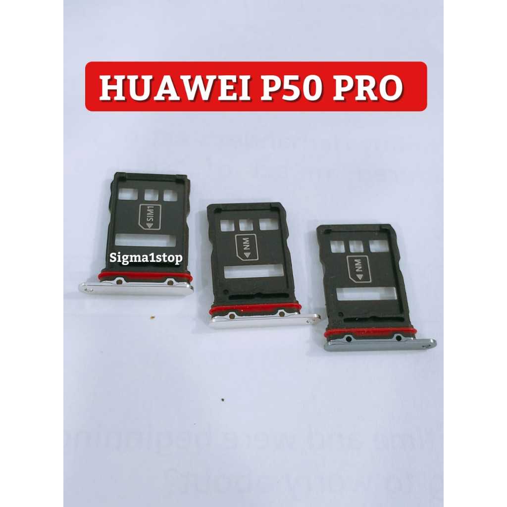 HUAWEI P50 PRO SIM TRAY LACI TEMPAT KARTU SIM HOLDER SLOT SIM