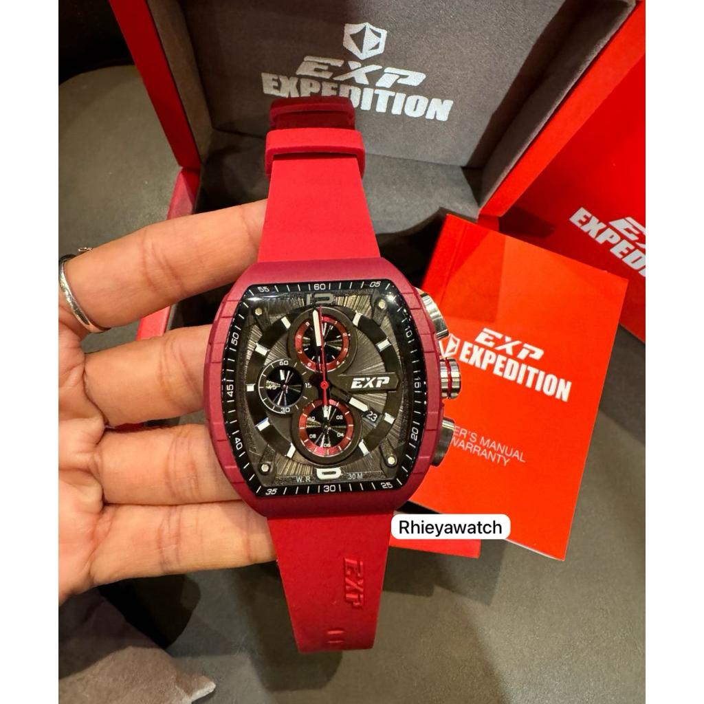 Jam tangan Expedition E6782 Red