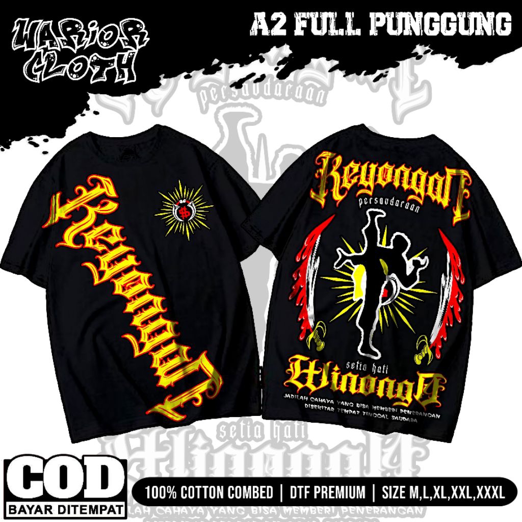 BAJU KAOS PSHW TERBARU DISTRO KAOS SETIA HATI WINONGO  SIMPEL