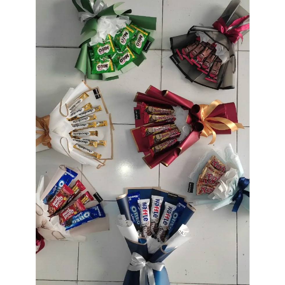 

Bouquet Snack Buket coklat Buket Wisuda Bandung