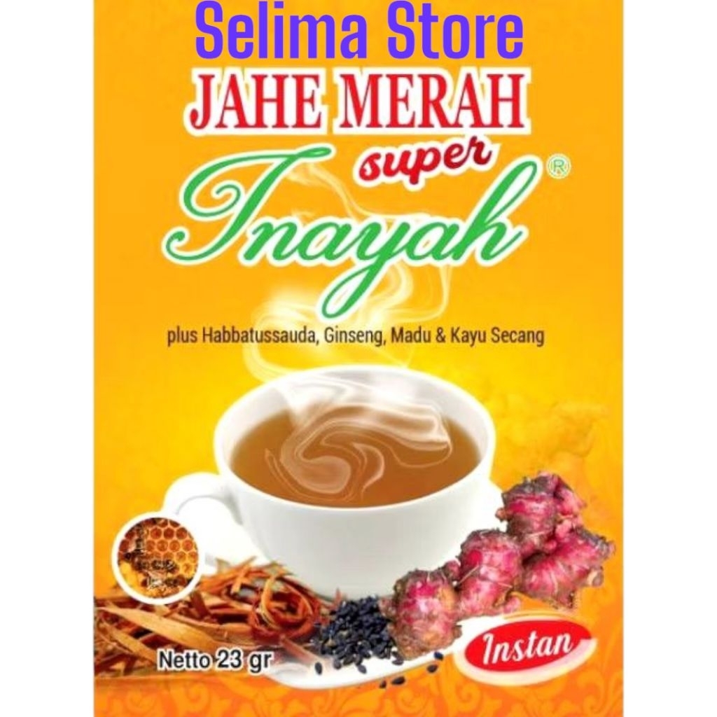 

JAHE MERAH SUPER INAYAH SUPER ORIGINAL 1 RENCENG