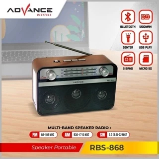 Advance RBS 868 Speaker Radio Bluetooth