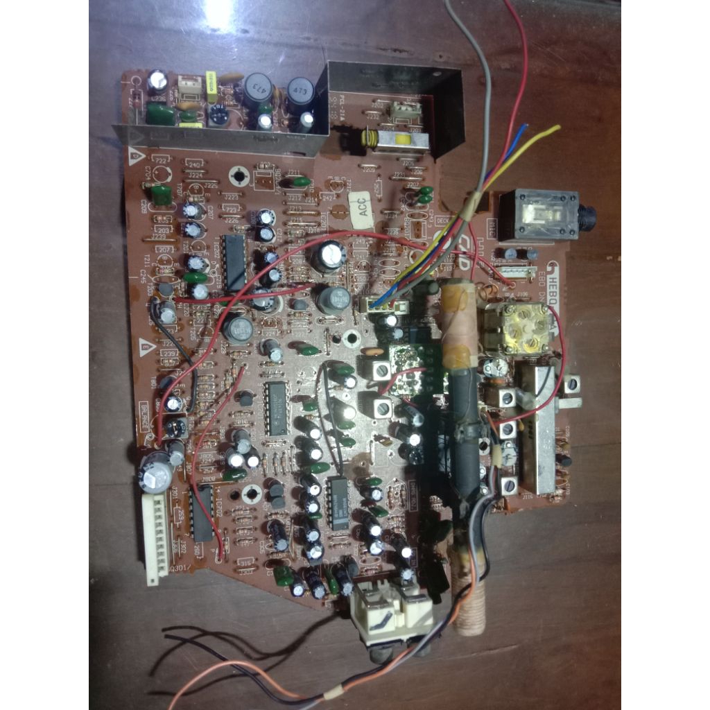 Mesin Radio Tape compo polytron