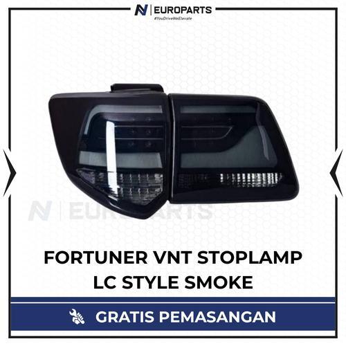 LAMPU BELAKANG FORTUNER VNT STOPLAMP SMOKE HITAM MODEL LC
