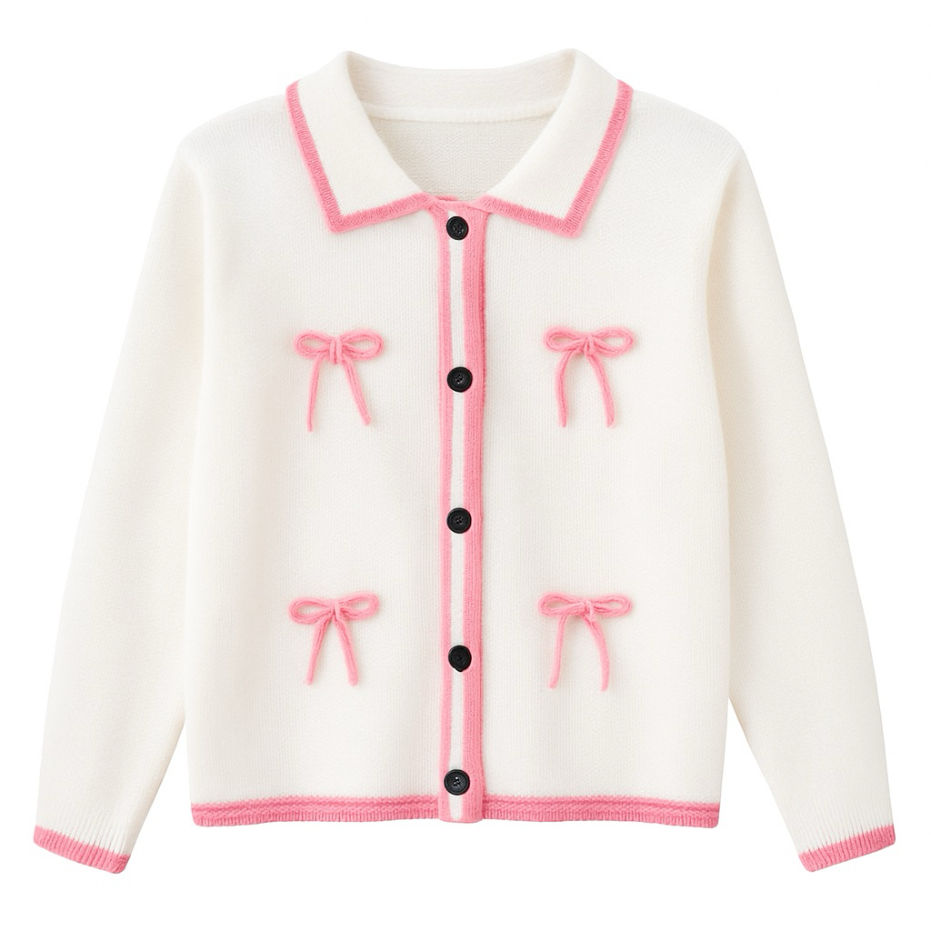 CARDIGAN KEIKO / CARDIGAN WANITA LENGAN PANJANG MOTIF PITA