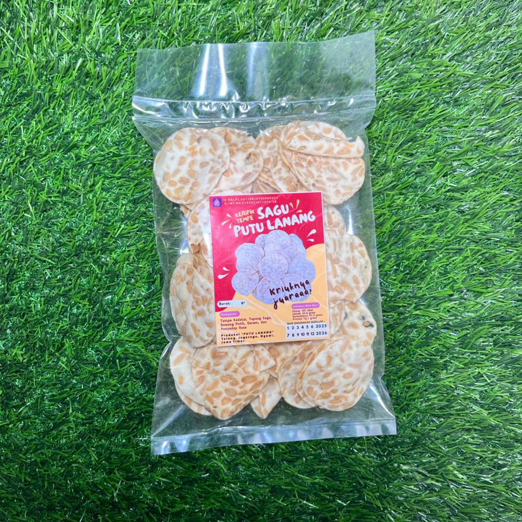 

Keripik Tempe Sagu Putu Lanang khas Ngawi 80 gram