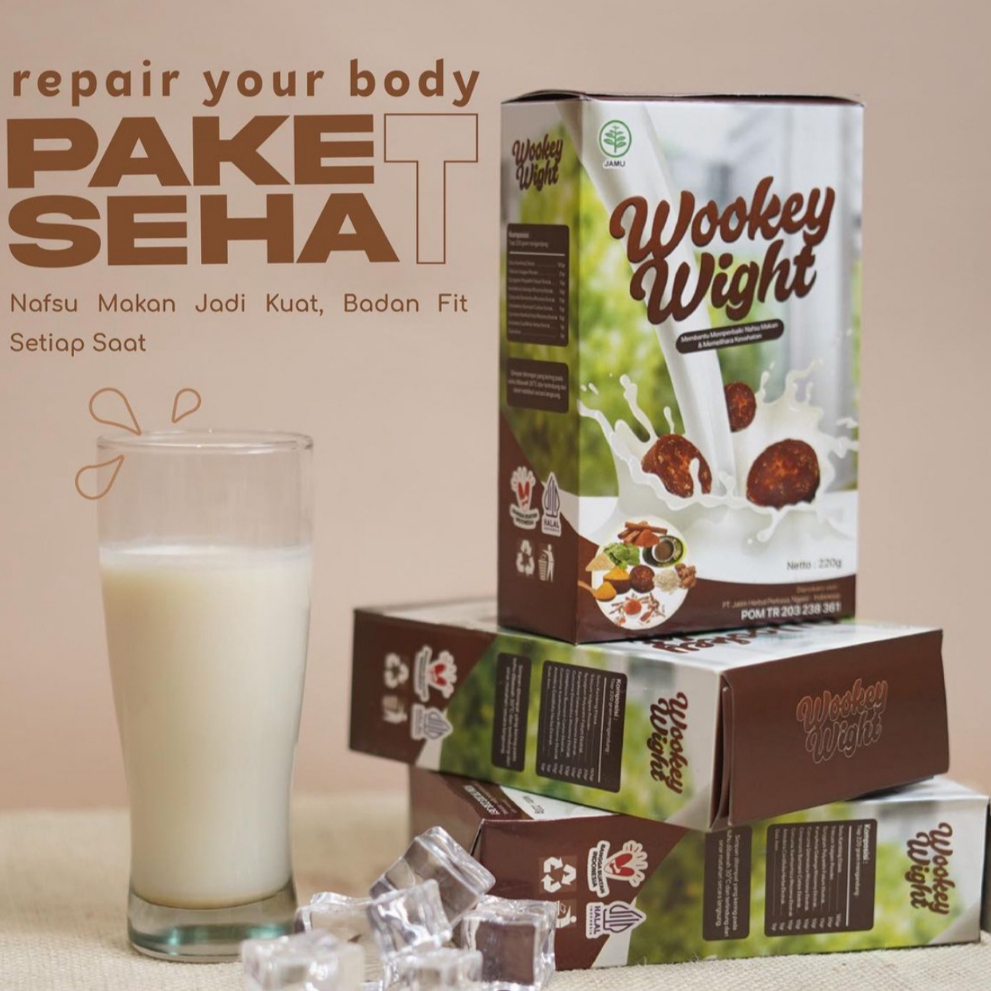 

Wookey Weight - Susu Penambah Nafsu Makan Dan Penggemuk Badan