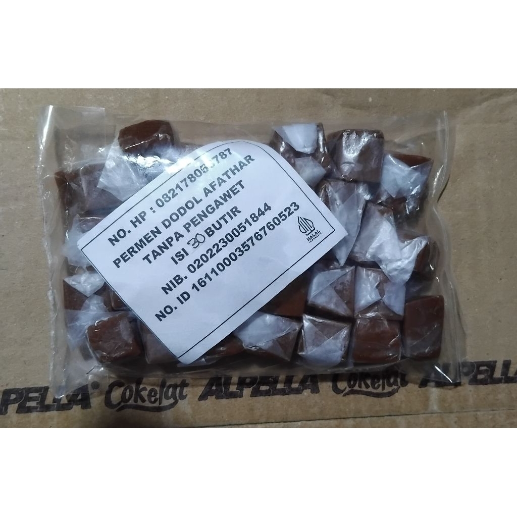 

Permen Dodol Afathar ( Isi 30 Pcs )