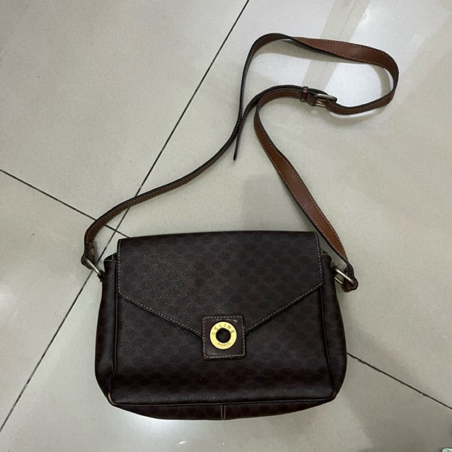 Preloved Celine Macadam Crossbody Bag