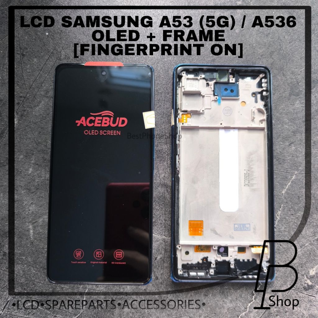 LCD SAMSUNG A33 (5G) / A336 OLED + FRAME [FINGERPRINT ON]