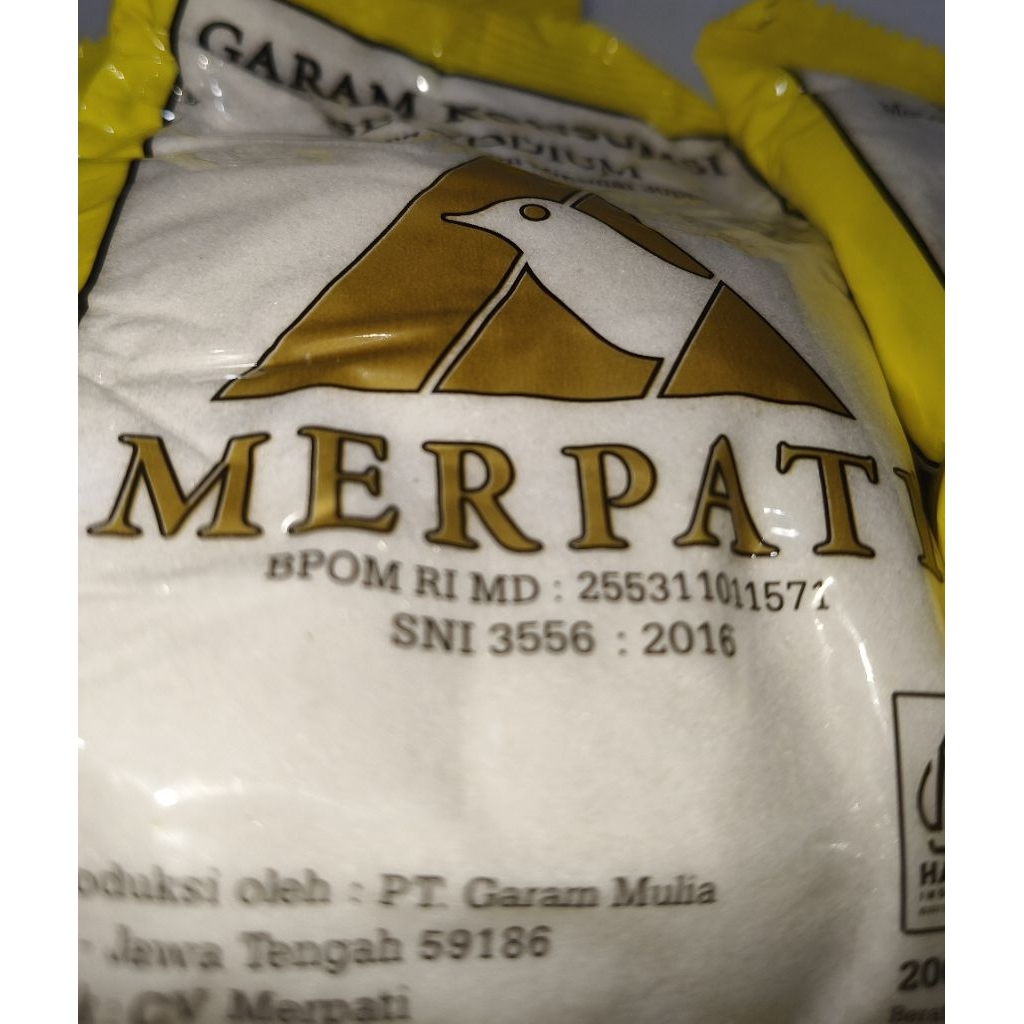 

GARAM MERPATI GARAM KONSUMSI BERYODIUM 200g