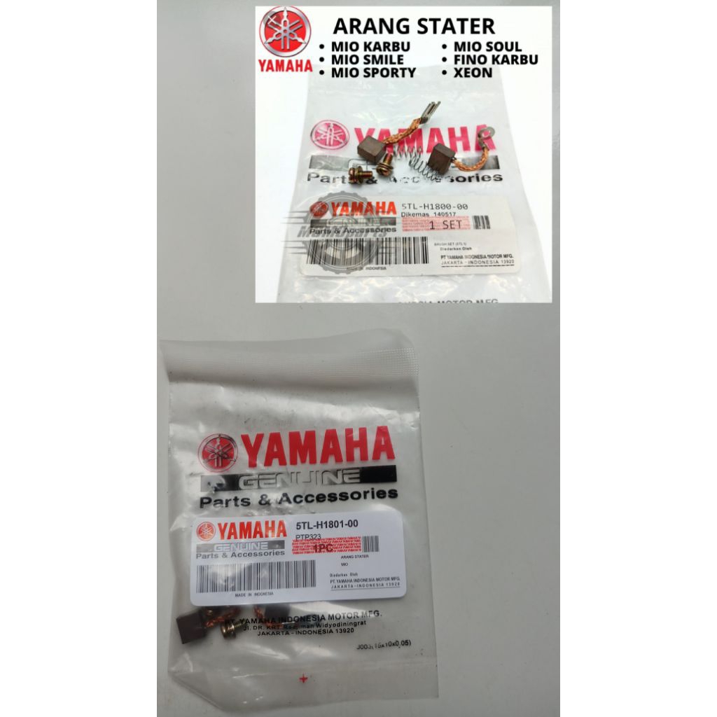 arang/karbon stater dinamo yamaha 5TL