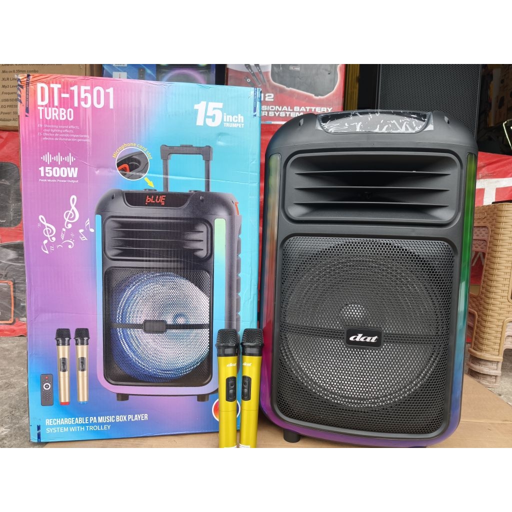speaker dat DT 1501 turbo / speaker dat 15 inc bluetooth