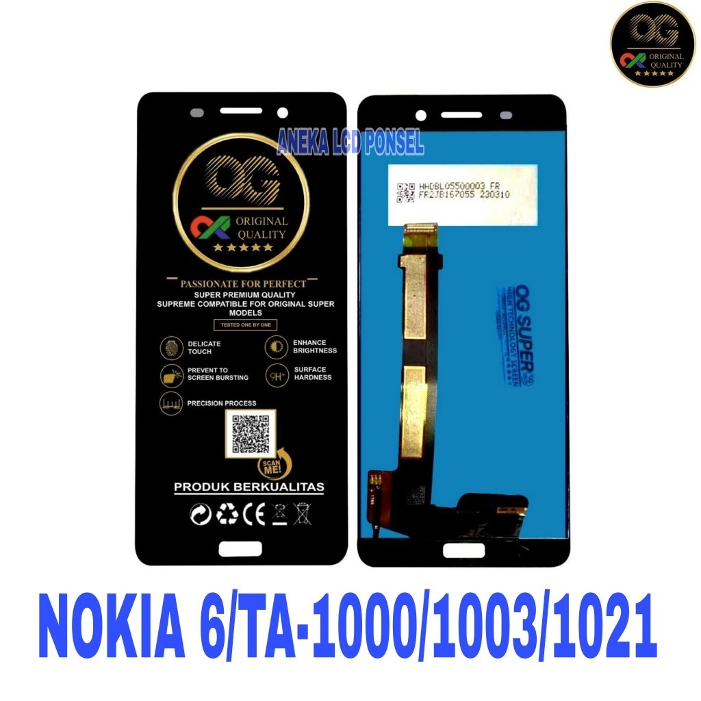 LCD NOKIA 6/TA-1000/1003/1021