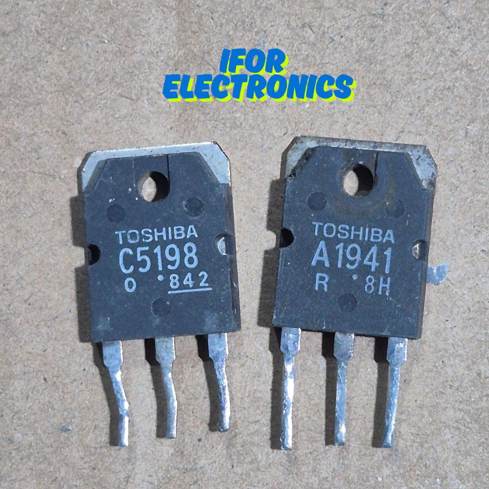 Transistor C5198 A1941 TOSHIBA Original C 5198 A 1941CABUTAN UPS STABILIZER