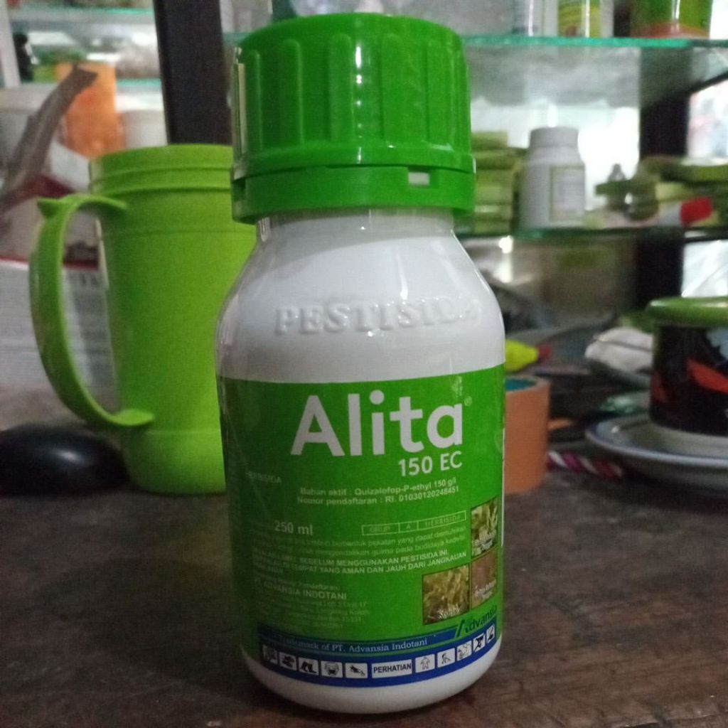 herbisida Alita 150ec 250ml (Herbi selektif tembako, kacang, bawang, kedele)