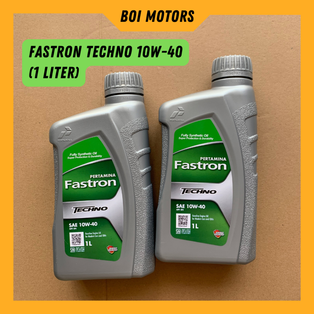 (LITERAN )---PERTAMINA FASTRON TECHNO SAE 10W-40---ORIGINAL100%