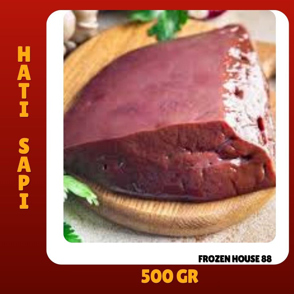 

hati sapi frozen 500gr