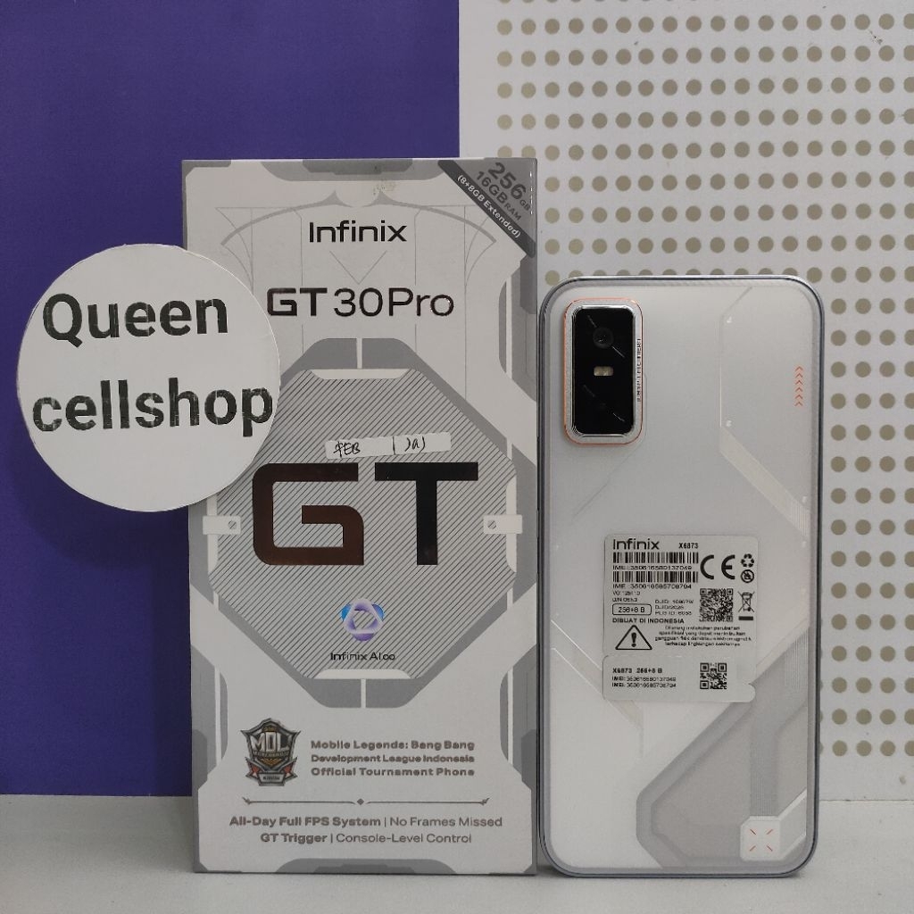 INFINIX GT 30 PRO 8/256 12/512 SECOND FULLSET