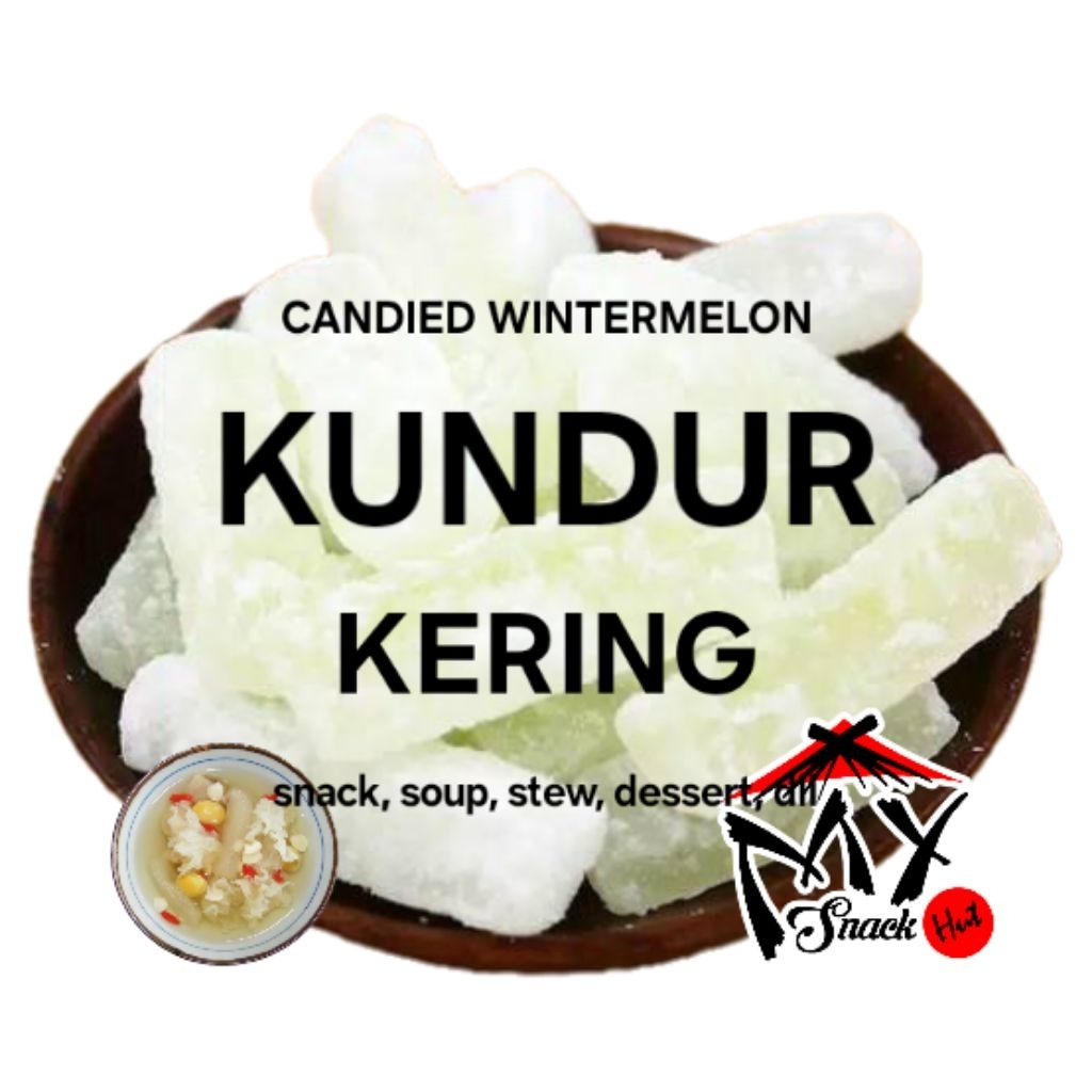 

KUNDUR KERING 250GR MANISAN WINTERMELON WINTER MELON TANGKUI TANGKWE MANIS SUP SOP SWEET SOUP DESSERT