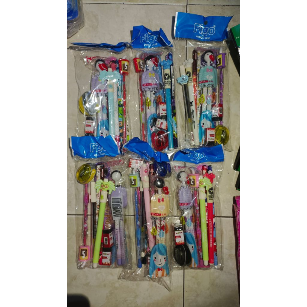 

PENSIL DAN 1 SET NYA