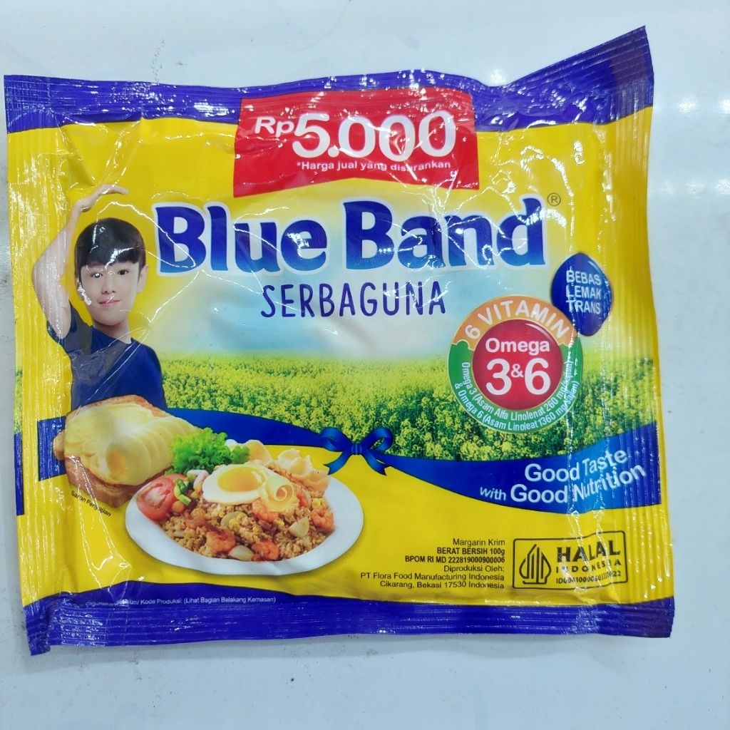 

Blue band serbaguna 100gr