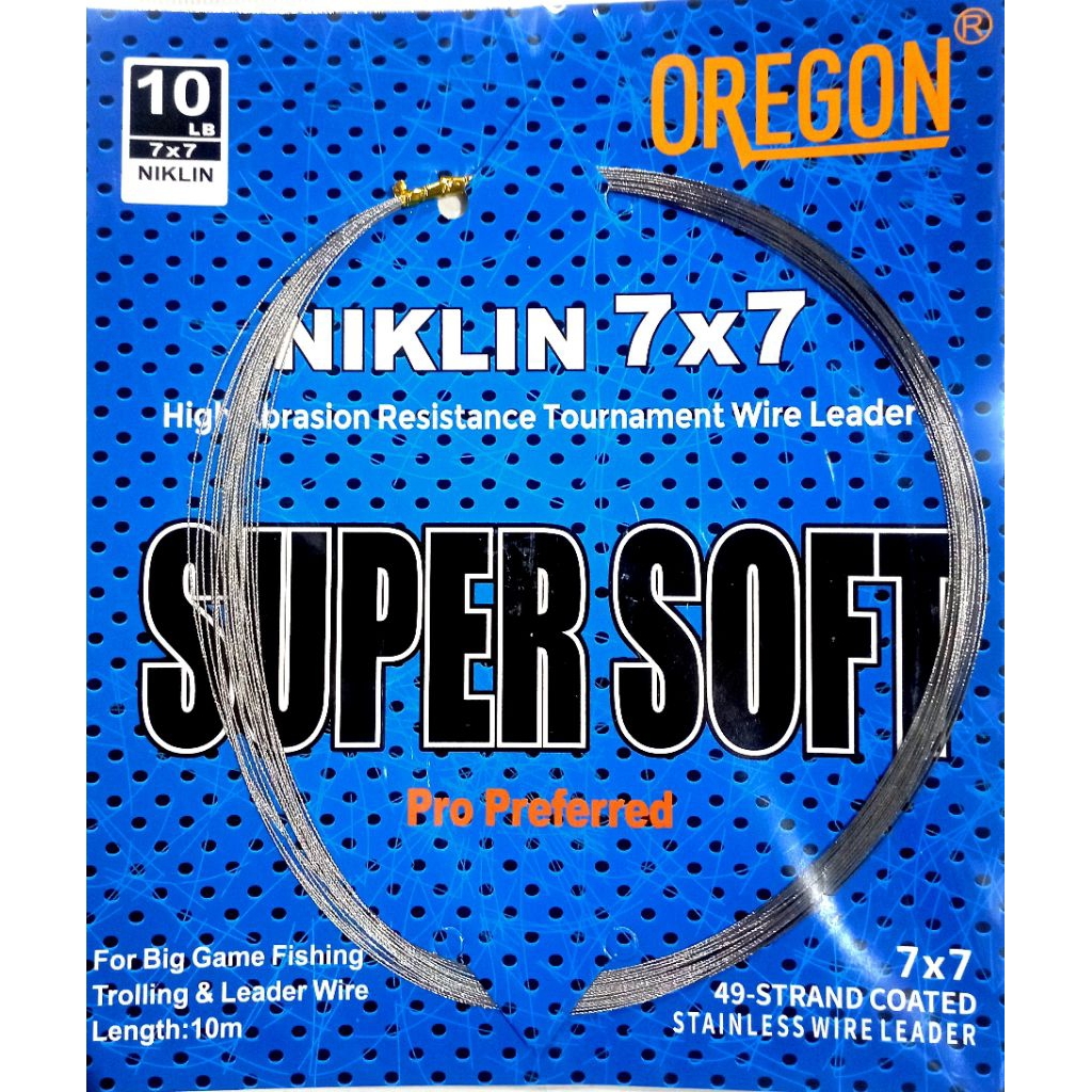 Neklin / kawat seling oregon 7 x 7 super soft panjang 10meter
