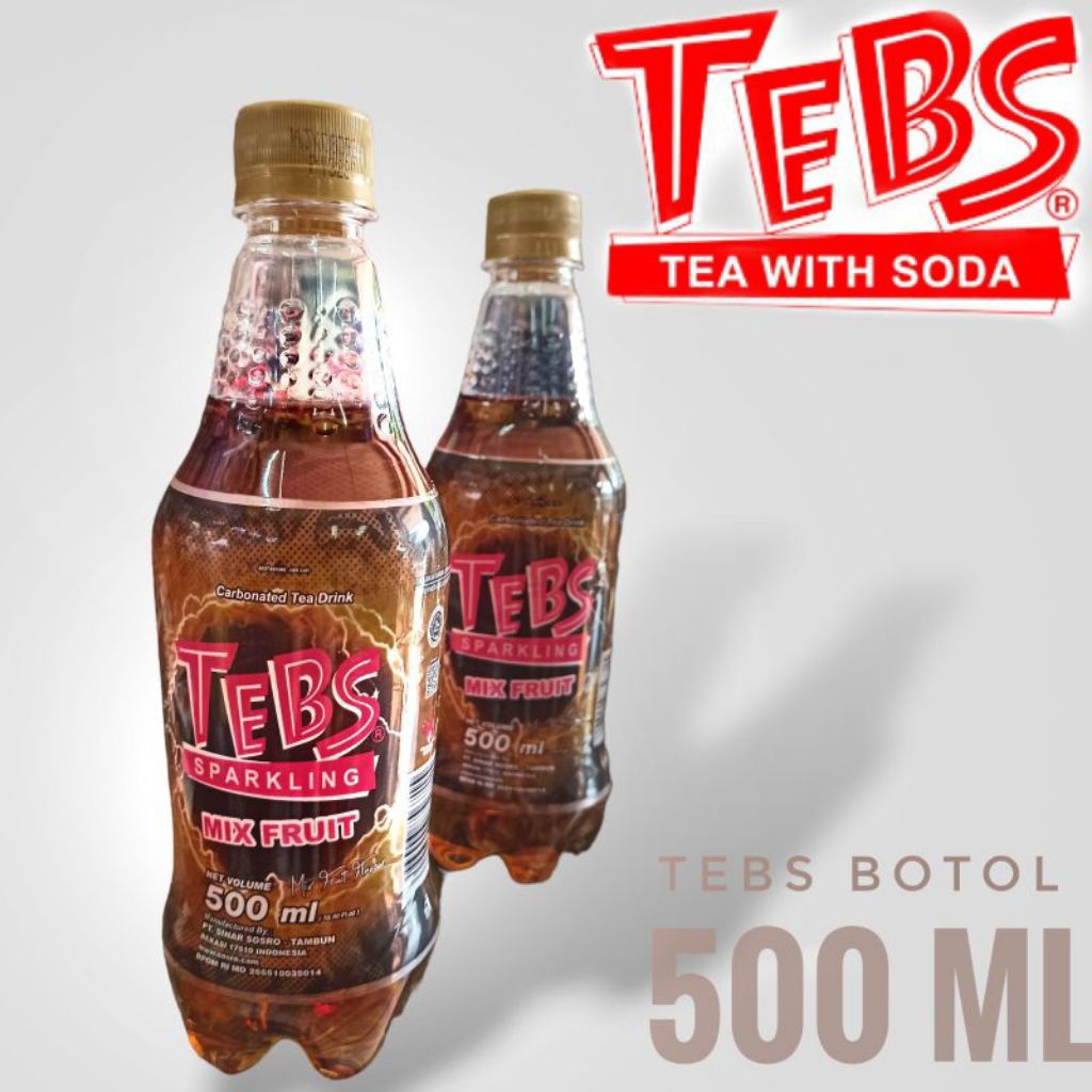

TEBS botol kemasan 500 ml / karton