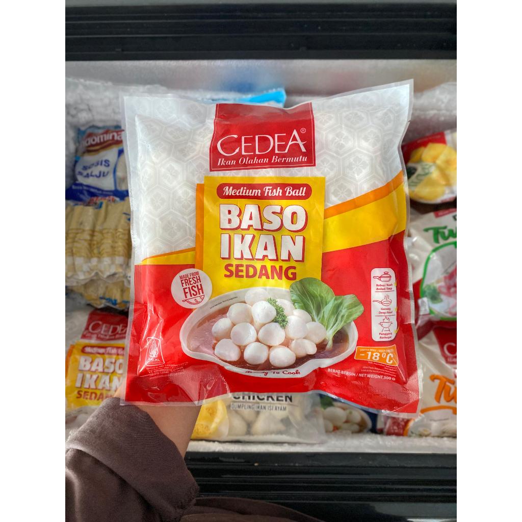 

CEDEA BASO IKAN SEDANG 500gr / BAKSO / AYU PUTRI FROZEN FOOD
