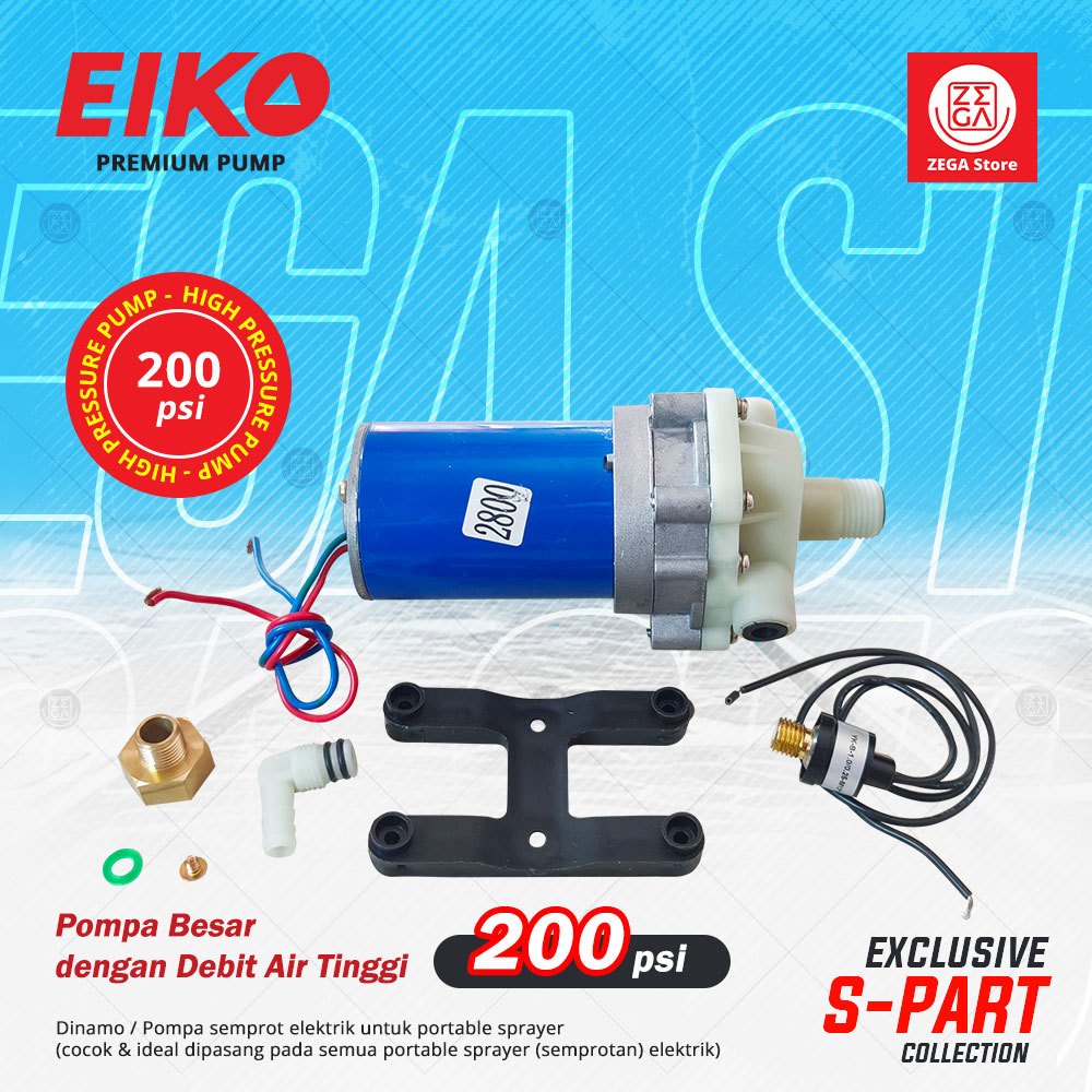 Pompa besar / Pompa dinamo portable sprayer electrik DPS-2800 / mesin semprotan portabel 200 psi