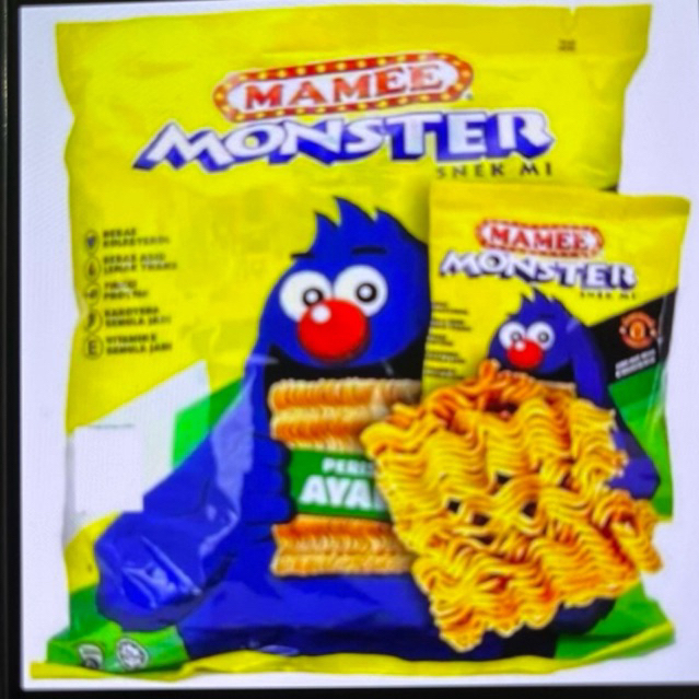 

Mamee Monster Chicken 8 pcs x 25g