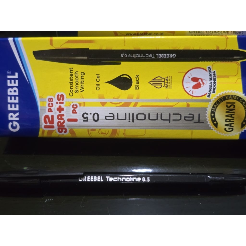 

GREEBEL BALLPEN TECHNOLINE 0.5 12PCS GREEBEL BALPOIN PER LUSIN